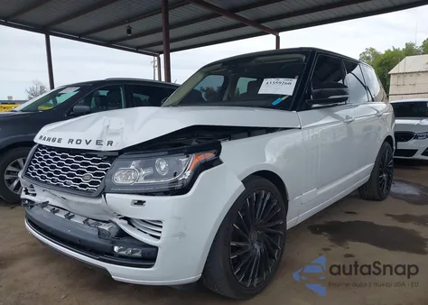 2016 Land Rover Range Rover 3.0L V6 Supercharged z USA, uszkodzony, nr VIN SALGR2PF6GA314145